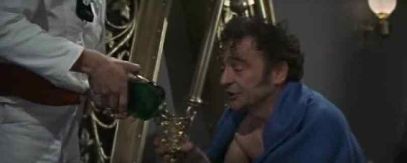 Here you go. Drink this. What is it?