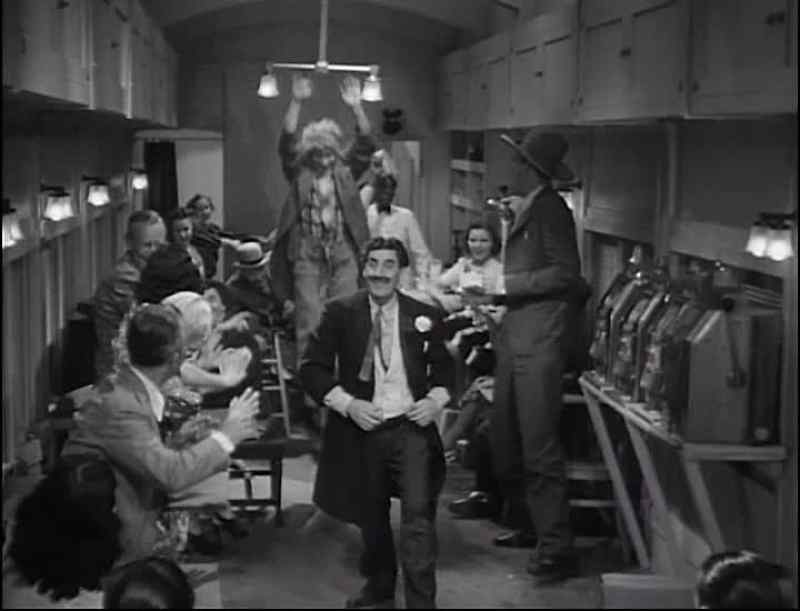 Here is Grover Whelan unveiling the Trylon