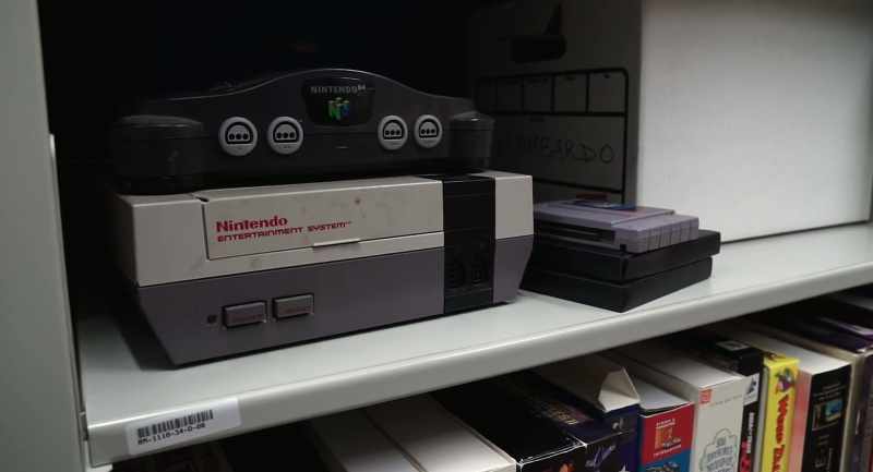 Here we have some consoles that have been gifted to us