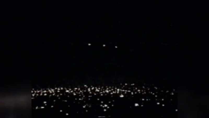 Here we have the famous Phoenix lights