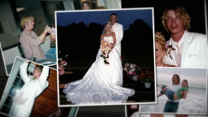 Here--here we are, married down the road and kids