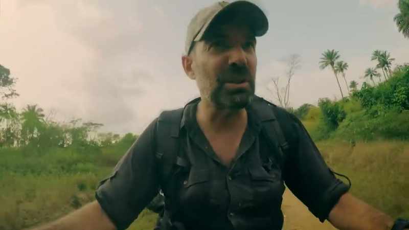 HERE I AM, RIDING THROUGH THE BACKFIELDS OF LIBERIA