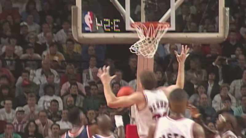 Here is Jordan with a pull-away