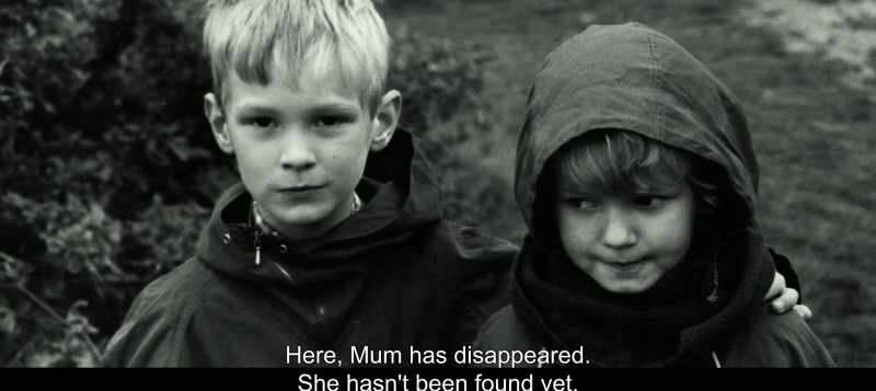 Here, Mum has disappeared. She hasn't been found yet