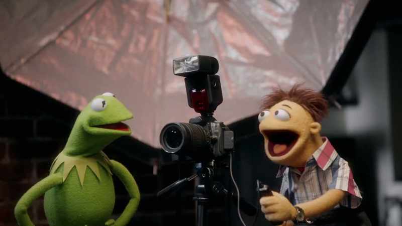 Here? Or here? -(CAMERA SHUTTER CLICKS)