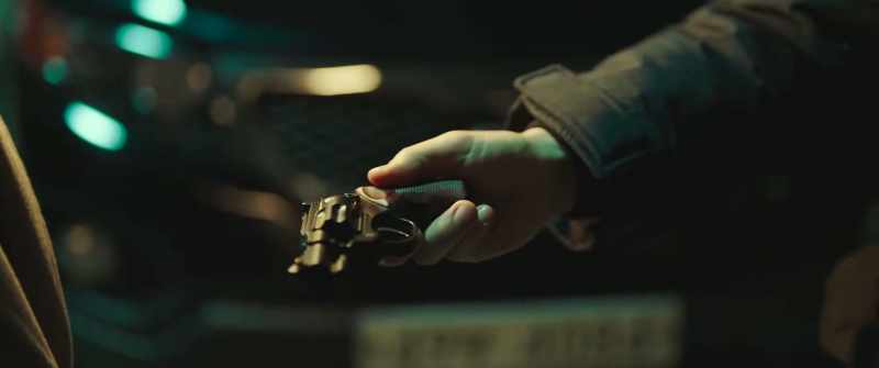 Here. The tear gas gun