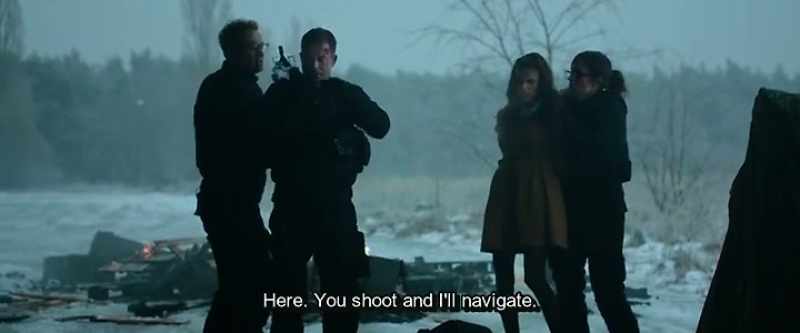 Here. You shoot and I'll navigate