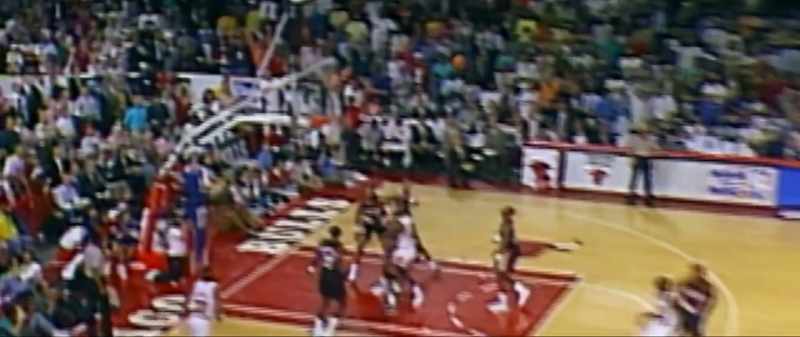 Here's Jordan for three! Yes!