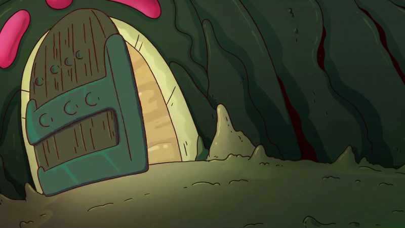Here's some slime. Oh, look! More slime