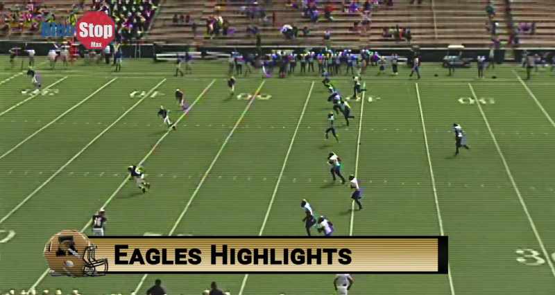 Here's the kick. Herschel Sims receives it