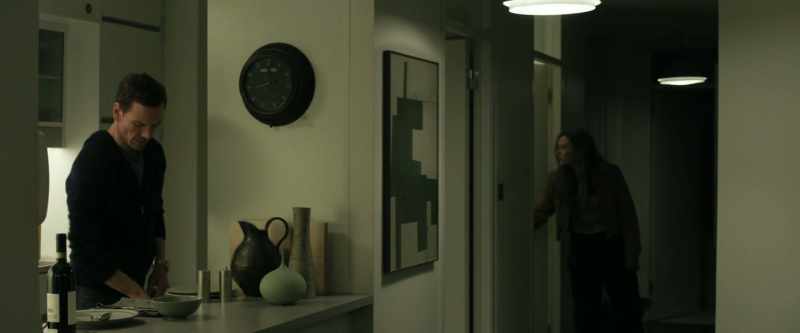 He's a painter or a sculptor