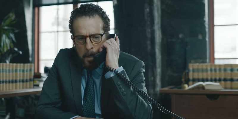 He's a shark litigator, who simultaneously craves