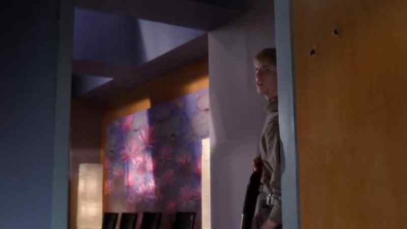 He's all the way down the hall
