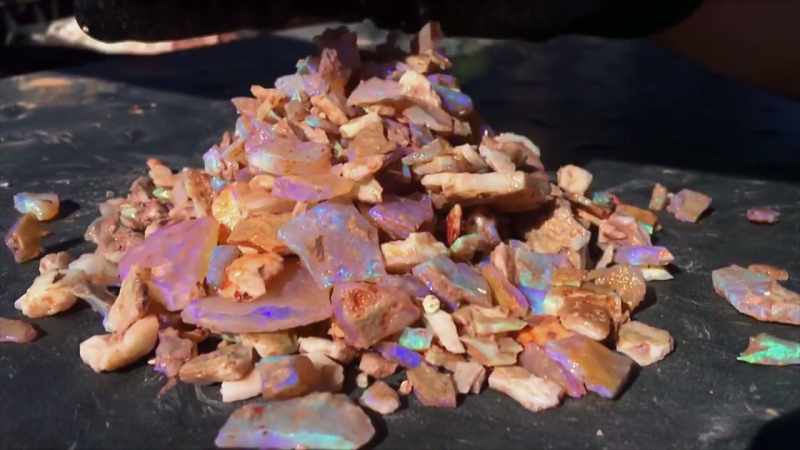 He's an opal valuer as well