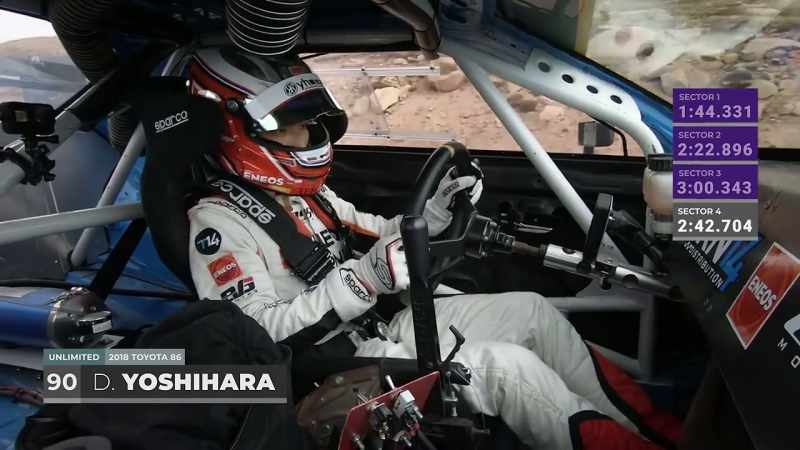He's at brilliant pace, and he's still the quickest in class