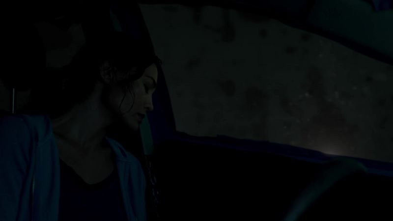 He's at the car