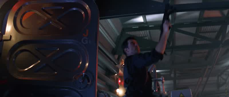 He's breached the hull