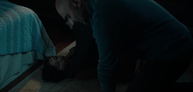 He's breathing. - Oh god