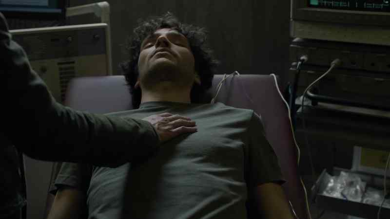 He's breathing unaided