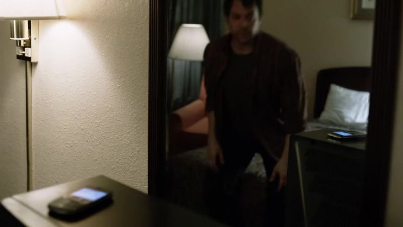 He's calling someone