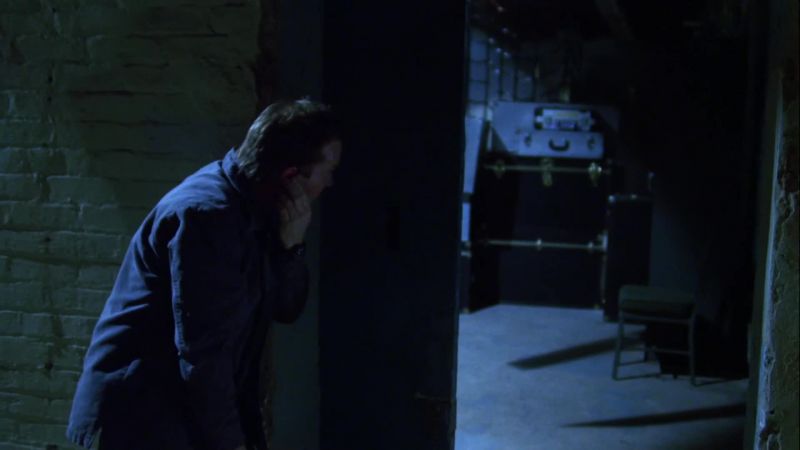 He's cornered. Counterflank and push him back to me