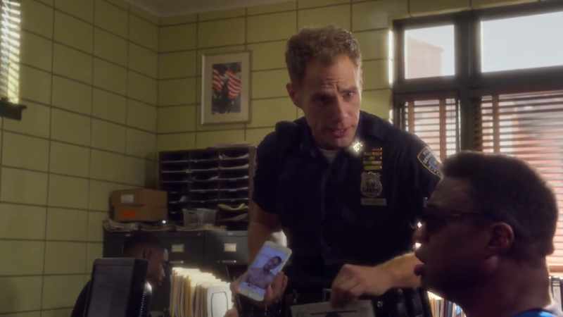 He's cut, right here above the tricep, like mine, you see?