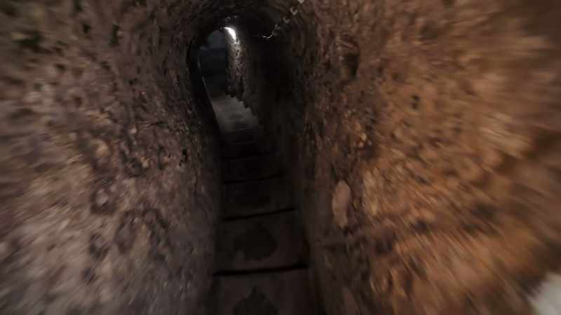 He's discovered an ancient subterranean city