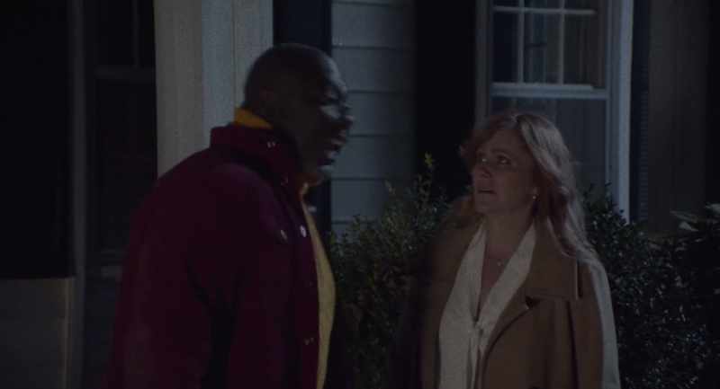He's going where she's going and then he's gonna kill her