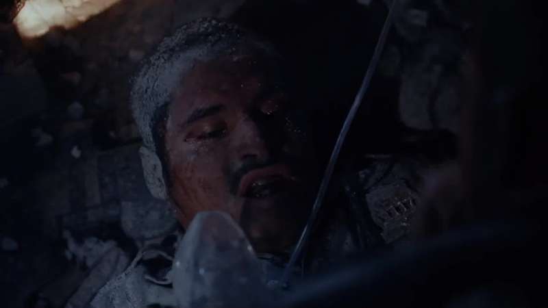 He's gonna die if you don't get him out soon