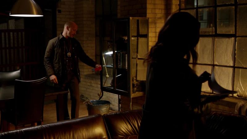 He's got a lock-picking gun