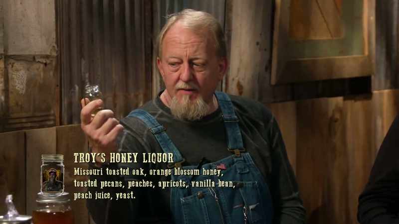 He's got a really, really good barrel-finished rapid aged whiskey here