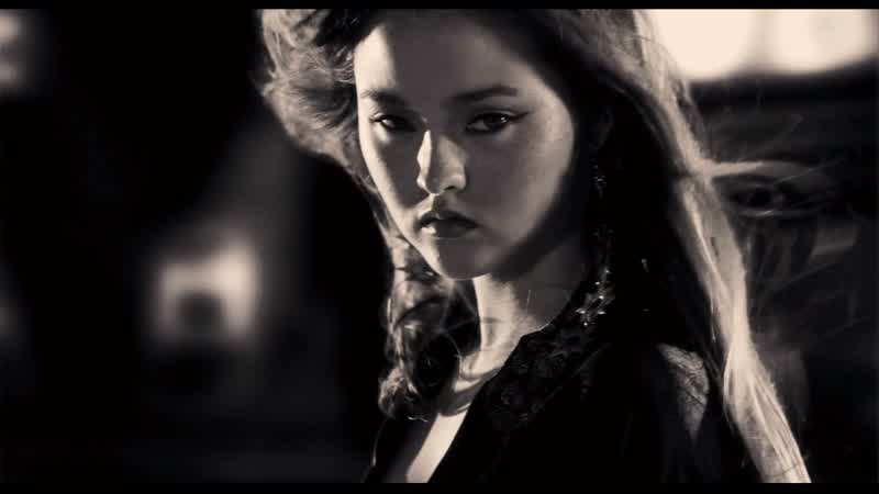 He's got the drop on her He's got squatHe's dead He's just too damn dumb to know it