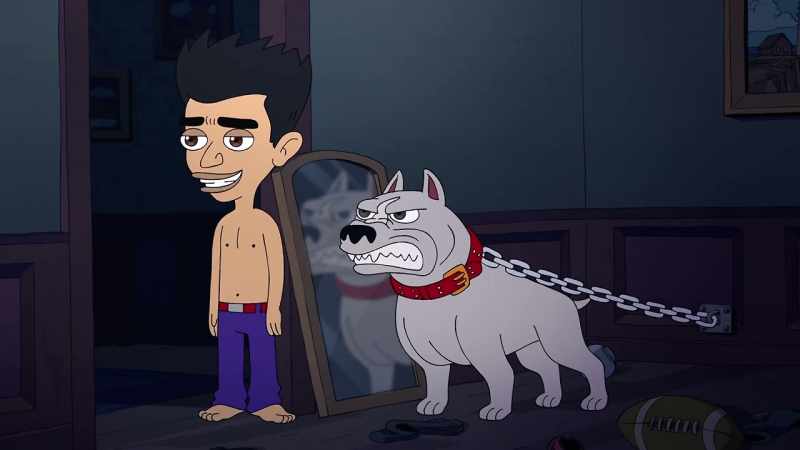 He's grumpy, 'cause he has a rare medical condition