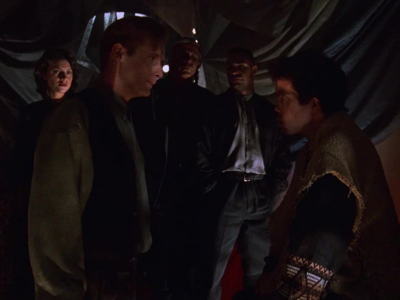 He's here all right. I saw him
