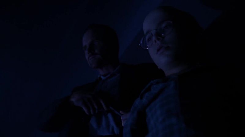 He's here. - Where?