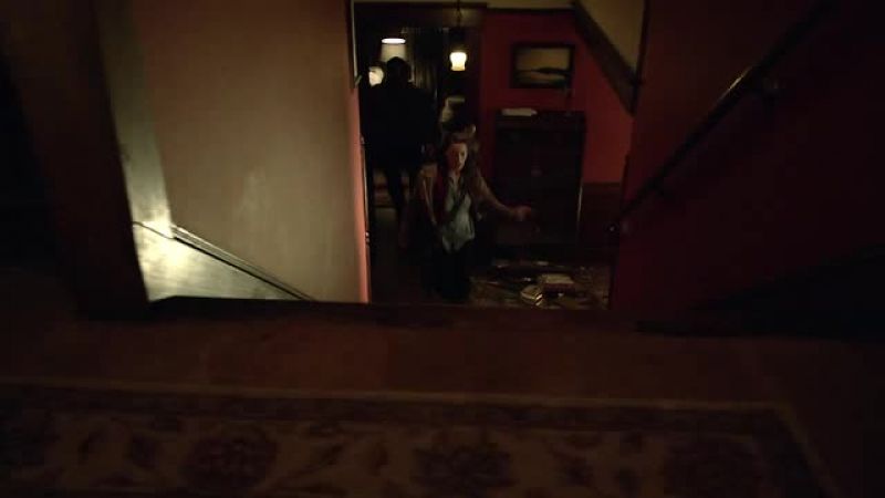 He's in the attic. Come on