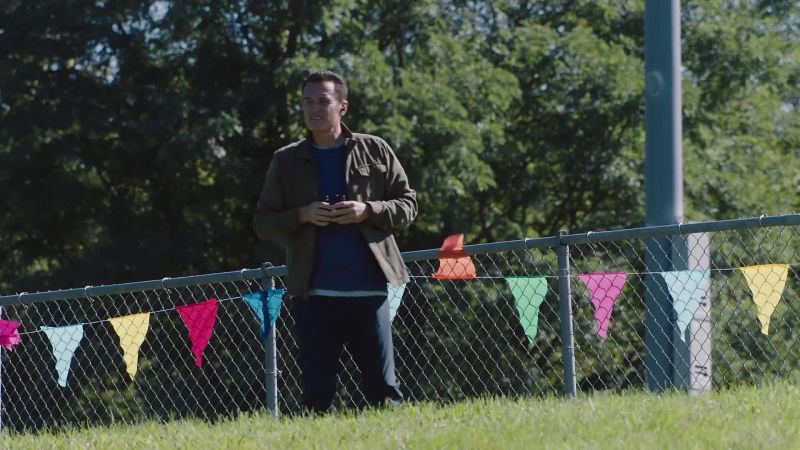 He's in the park