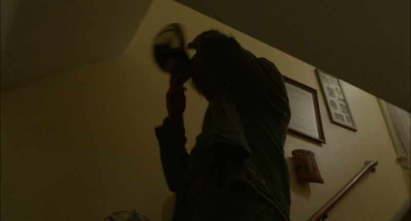 He's just on the phone looking for a hotel
