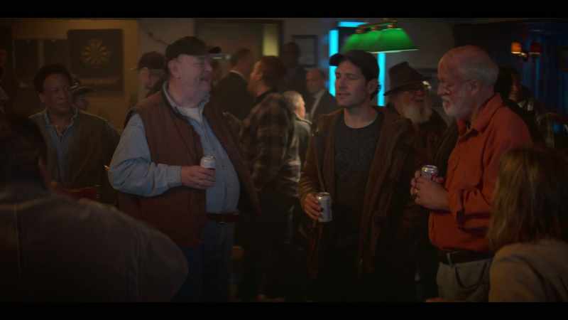He's just, uh, throwing back beers like this
