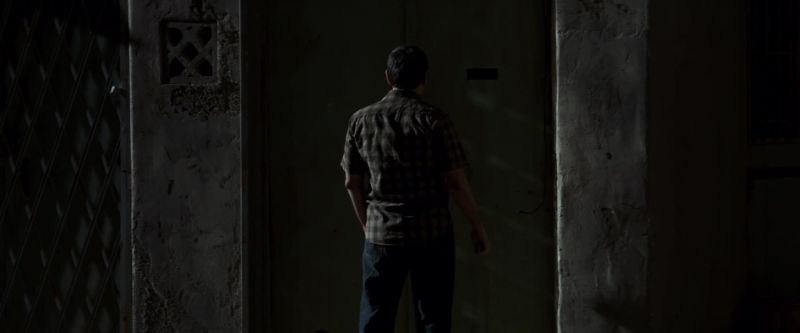 He's knocking