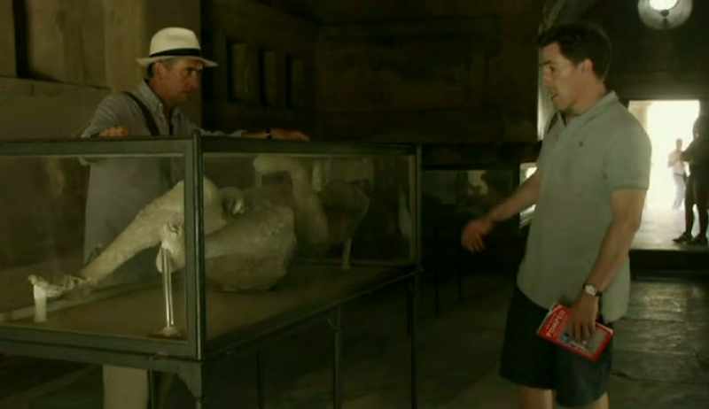 He's like that guy they found in the holdall in the bath