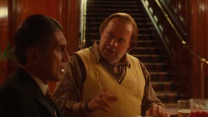 He's looked at me and he's gone, now, I'm going to do the impression