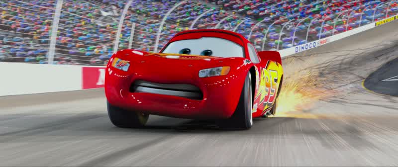 He's lost another tire!