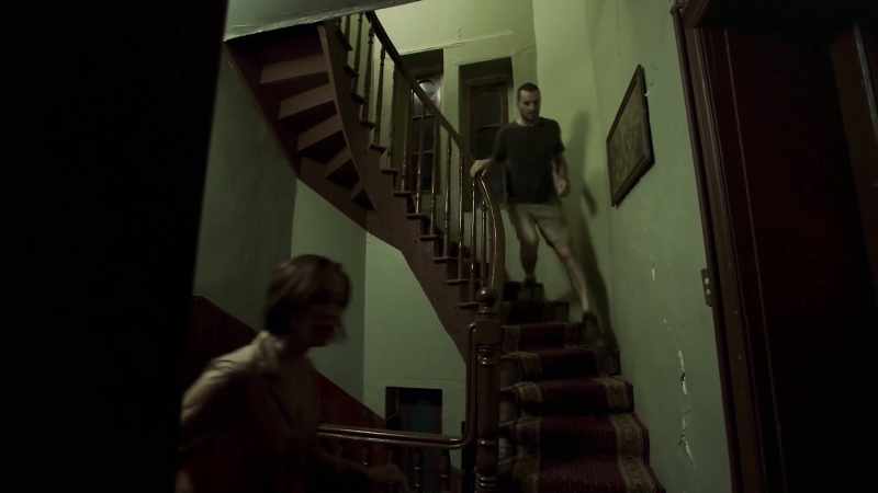 He's not upstairs. - Oh, my God
