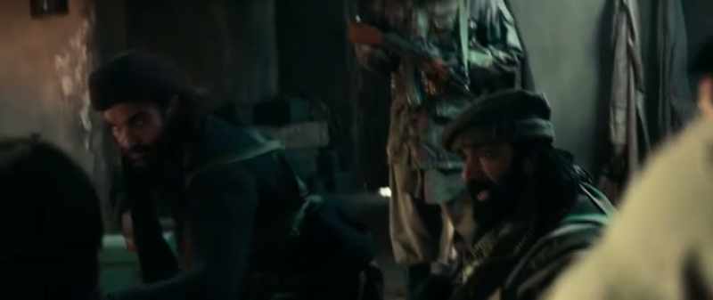 He's our captain, sir. - (MEN SHOUTING)