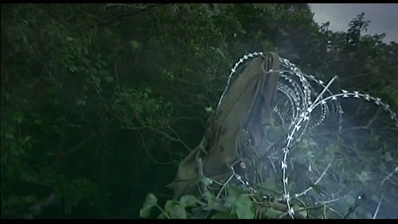 Oh no. We're fucked. We're fucked! Relax. He's over the wall. He's got no vehicle. And no shooter. H