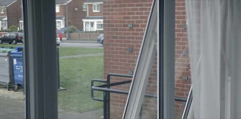 He's probably sat out now with his feet up