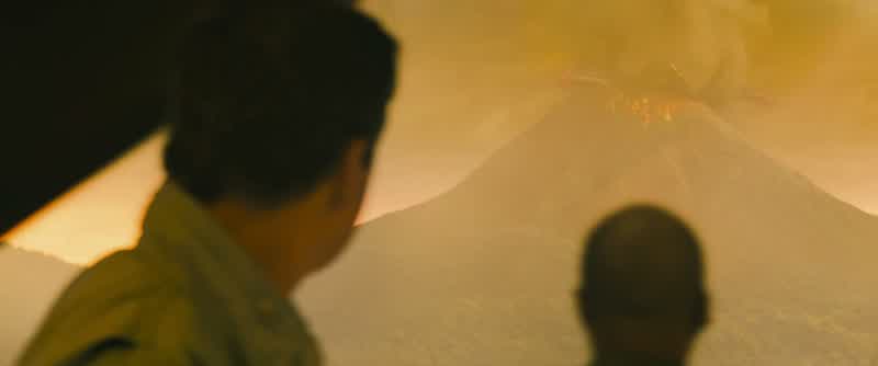 Serizawa it's not a coincidencethat Monster Zero thing is headed hereIt's reacting to Big Bird's criesThat means it's coming for food a fight or aRodan roaring Something more intimate