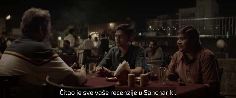 He's read all your reviews in Sancharika