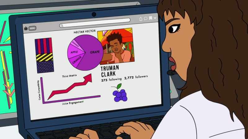 He's responding to Cerise with unparalleled depth